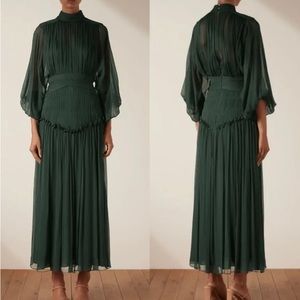 Shona joy leonie green dress size 6